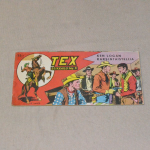 Tex liuska 08 - 1956 Ken Logan kaksintaistelija (4. vsk)